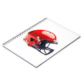 Carnet Football Helmet Notebook Cover (Côté gauche)