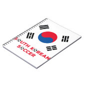 Carnet Football sud-coréen (Côté gauche)