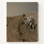 Carnet Forage Mars Curiosity Red Martian Paysage (Dos)