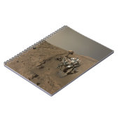 Carnet Forage sur Mars Curiosité Paysage Martien Rouge (Côté gauche)