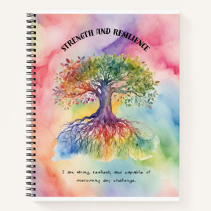 Carnet Force et résilience Affirmation positive