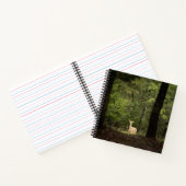 Carnet Forest | A White Tailed Deer in the Woods (Intérieur)