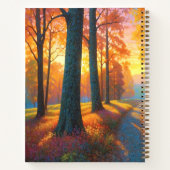 Carnet Forest Flowers and Fall Colorful Art (Dos)