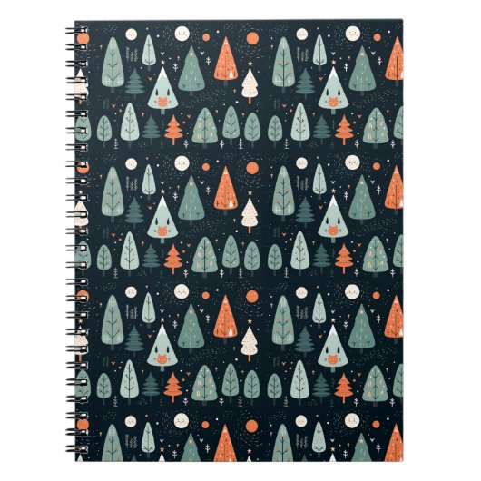 Carnet forestier des arbres de Noël (Devant)