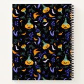 Carnet forestier d'Halloween (Dos)