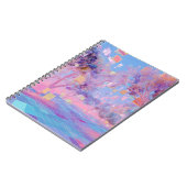 Carnet forestier Glitchcore Pastel Dream (Côté gauche)