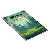 Carnet Forests Are My Happy Place (Côté Droit)