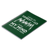 Carnet Forêt (Côté gauche)