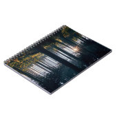 Carnet Forêt, arbres, soleil (Côté gauche)