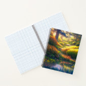 Carnet Forêt avec terrain bissé au soleil (Intérieur)