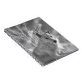 CARNET FORÊT BLANCHE EN BOIS BLANC (Côté Droit)