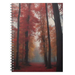 Carnet Forêt cramoisie