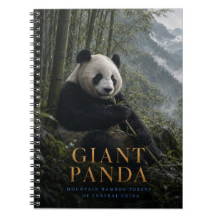 Carnet Forêt de bambou de Panda géant ANIMALS