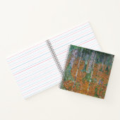 Carnet Forêt de Birch | Gustav Klimt | (Intérieur)