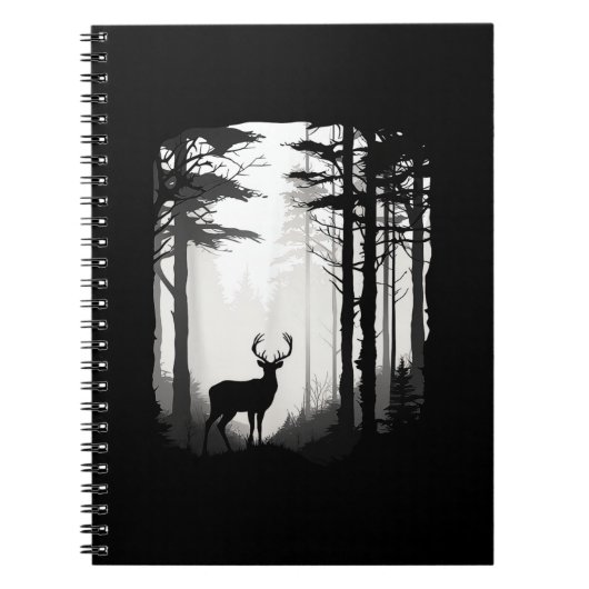 Carnet Forêt de cerfs faune (Devant)