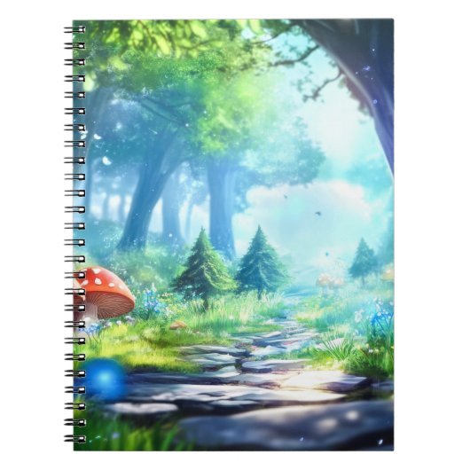 Carnet Forêt de champignons (Devant)