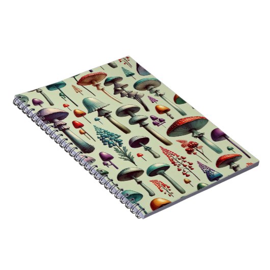 Carnet Forêt de champignons (Côté Droit)