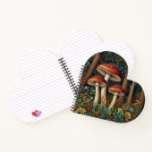 Carnet Forêt de champignons rétro (Intérieur)