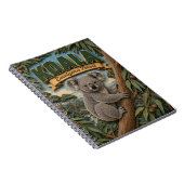 Carnet Forêt de eucalyptus de koala POPCUT (Côté Droit)