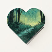 Carnet Forêt de Fée personnalisée (Dos)