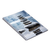 Carnet Forêt de galets de roches Tranquille (Côté Droit)