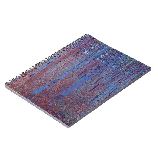 Carnet Forêt de hêtres par Gustav Klimt, Art Nouveau Vint (Côté gauche)