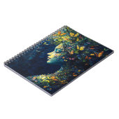 Carnet Forêt enchantée de la déesse papillon (2) (Côté gauche)