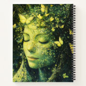 Carnet Forêt enchantée de la déesse papillon (3) (Dos)