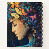 Carnet Forêt enchantée de la déesse papillon (5) (Dos)