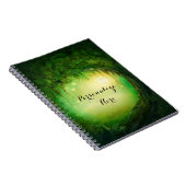 Carnet Forêt Enchantée de Rêve & Éclairages Rustique Pers (Côté Droit)