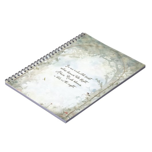 Carnet Forêt enchantée Ethereal (Côté gauche)