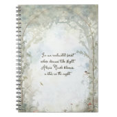 Carnet Forêt enchantée Ethereal (Devant)