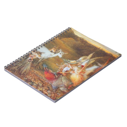 Carnet Forêt enchantée par l'artiste John Anster Fitzgera (Côté gauche)