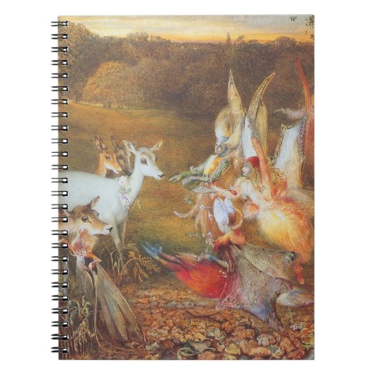 Carnet Forêt enchantée par l'artiste John Anster Fitzgera (Devant)