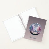 Carnet Forêt enchantée personnalisée avec licorne (Intérieur)