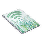 Carnet Forêt - feuilles tropicaux plus devis (Côté Droit)
