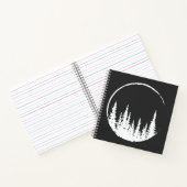 Carnet Forêt Florale Arbre Arbre Aimant Forêt Arbre (Intérieur)