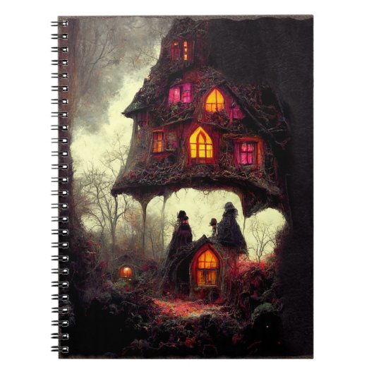 Carnet Forêt foncée enchantée (Devant)