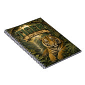 Carnet Forêt Jungle Tigre POPCUT (Côté Droit)