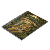 Carnet Forêt Jungle Tigre POPCUT (Côté gauche)
