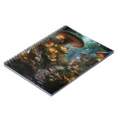 Carnet Forêt Magique de Champignons  (Côté gauche)