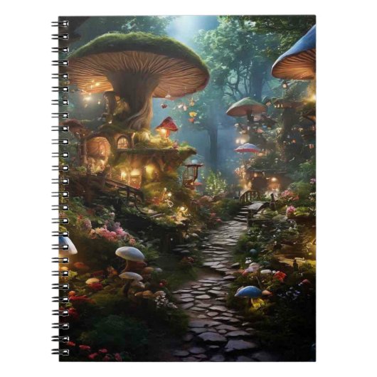 Carnet Forêt magique de Shroom (Devant)