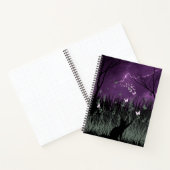 Carnet Forêt mystique de chats et papillons (Intérieur)