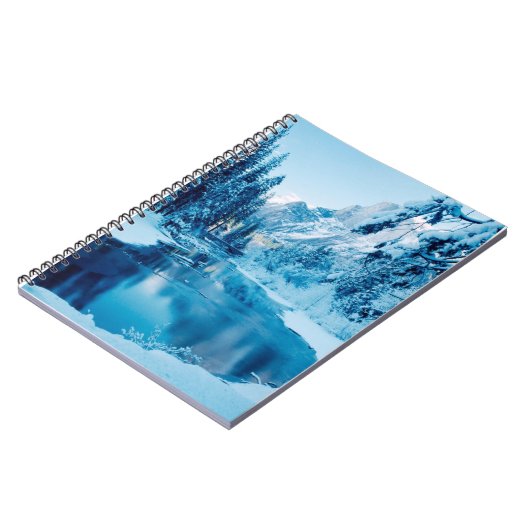 Carnet Forêt neigeuse (Côté gauche)