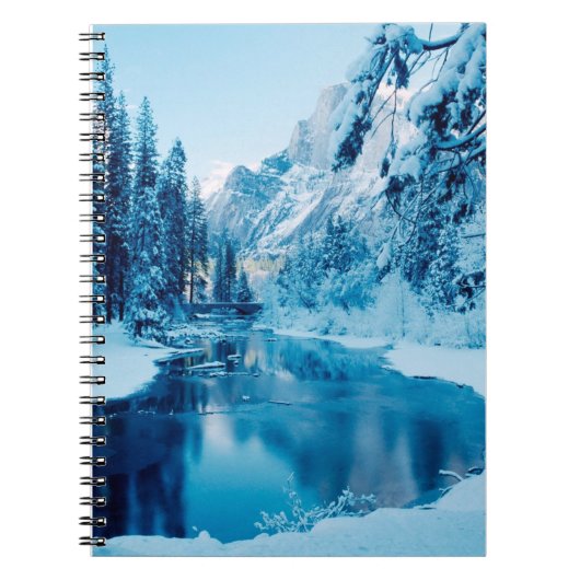 Carnet Forêt neigeuse (Devant)