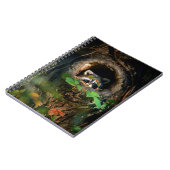 Carnet Forêt | Raccoon Peeking (Côté gauche)