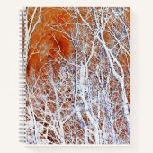 Carnet Forêt squelettique II (Devant)