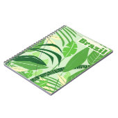Carnet Forêt tropicale brésilienne impression de vacances (Côté gauche)