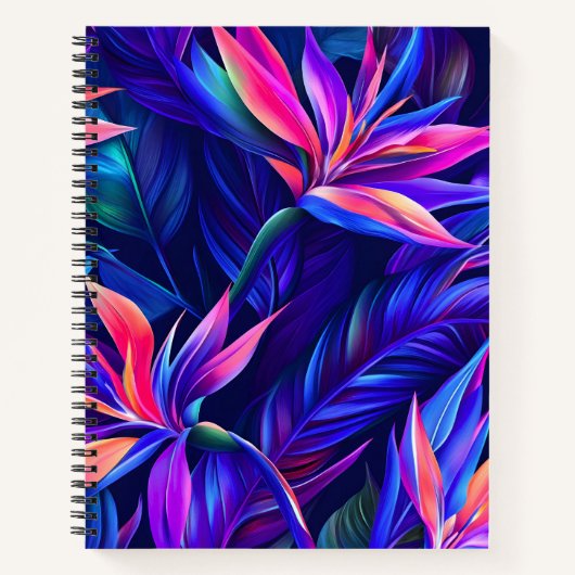 Carnet Forêt tropicale de minuit (Devant)