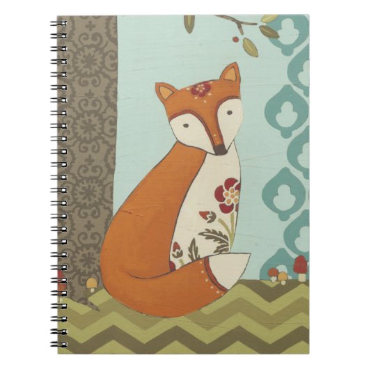 Carnet Forêt Whimsy III (Devant)